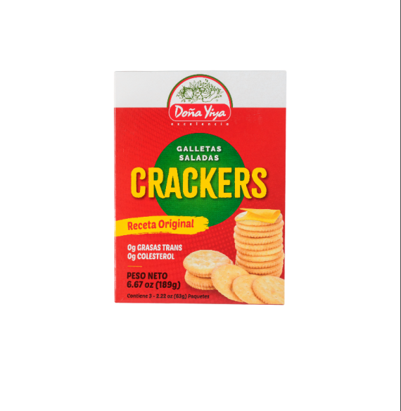 Galletas Saladas Doña Yiya.